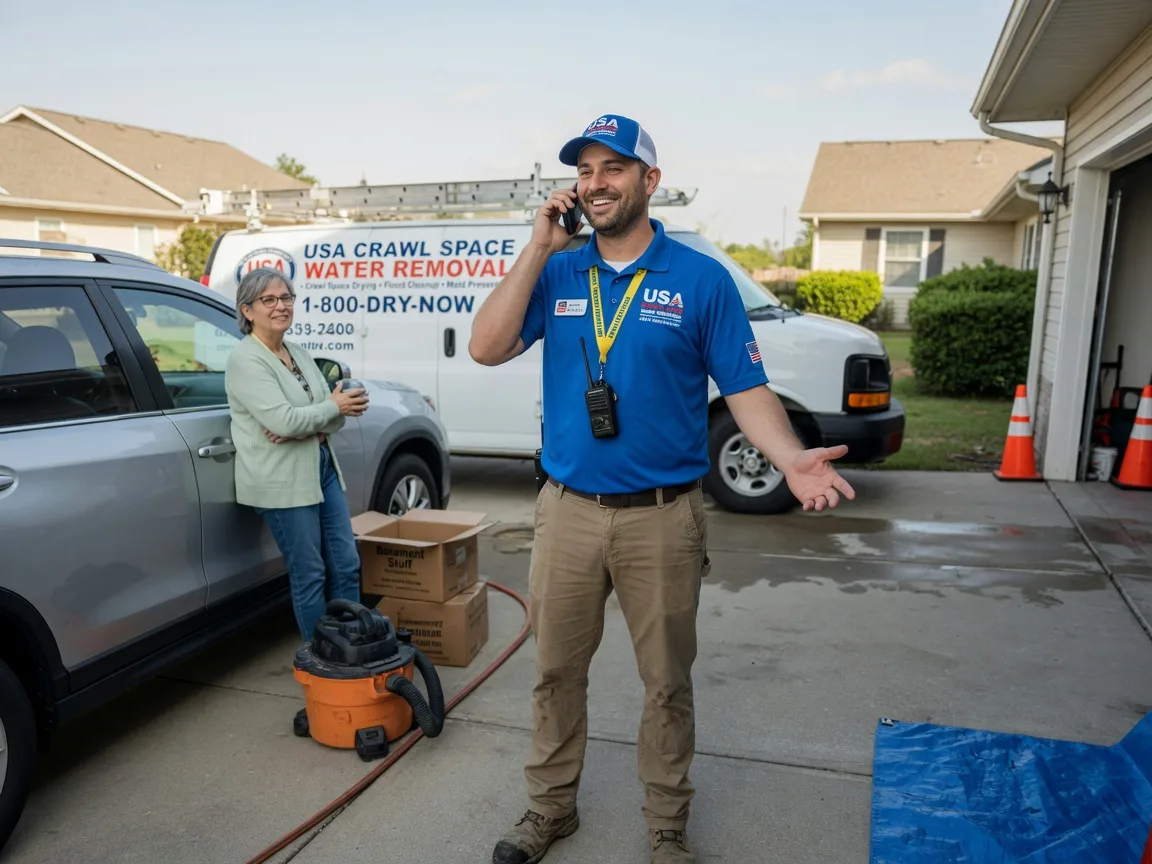 Crawl Space Water Removal Chesapeake, VA FAQs